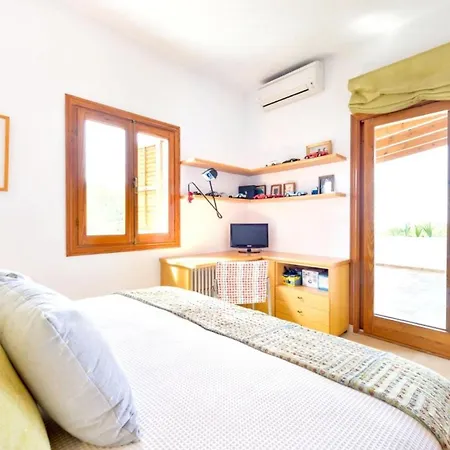 House With 5 In Furnet With Wonderful Sea View, Private Pool, Enclo... Apartment Santa Eulària des Riu