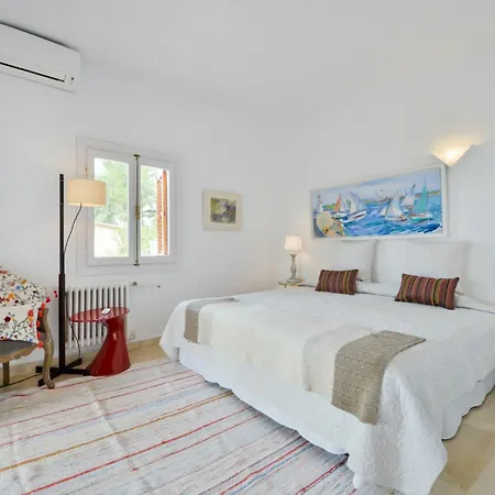 House With 5 In Furnet With Wonderful Sea View, Private Pool, Enclo... * Santa Eulària des Riu